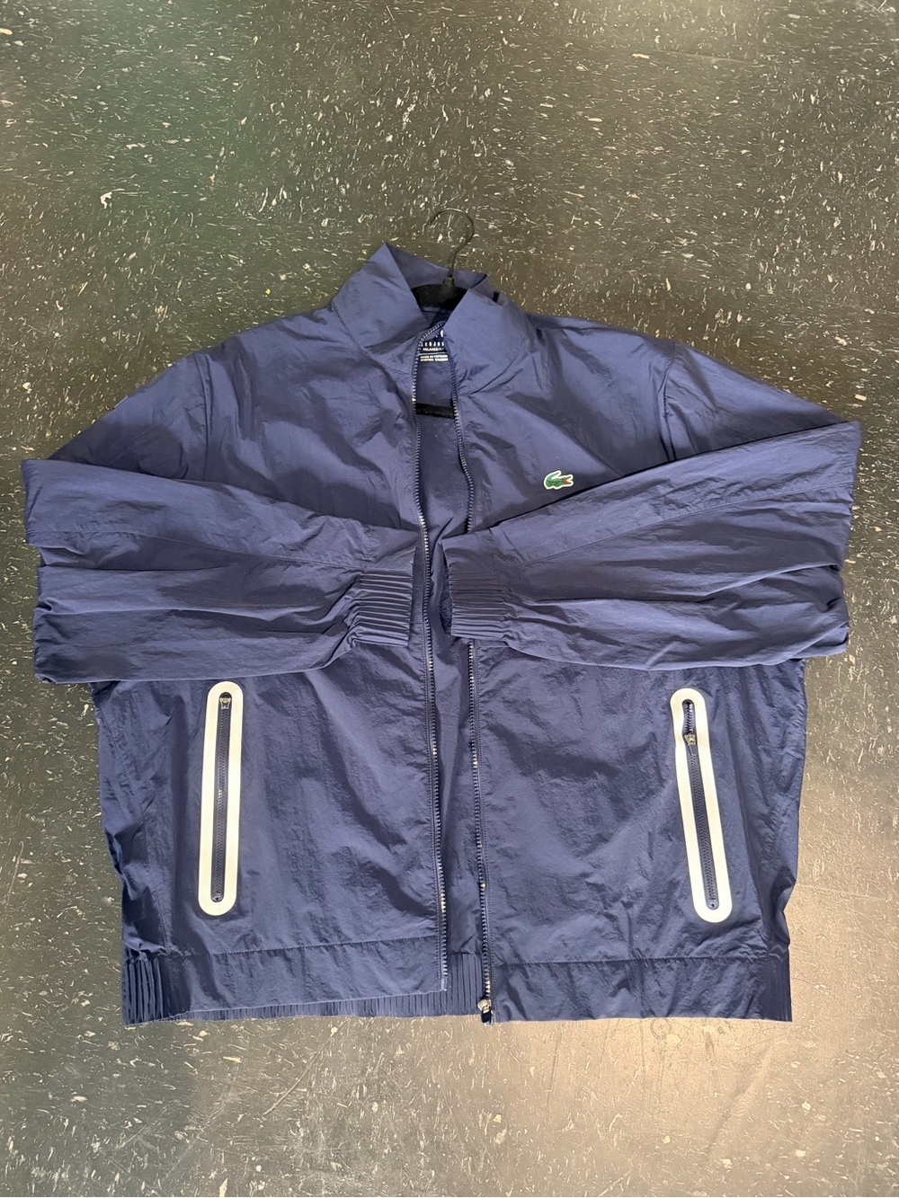 Lacoste x NOVAK DJOKOVIC Men's Navy Blue Track Jacket